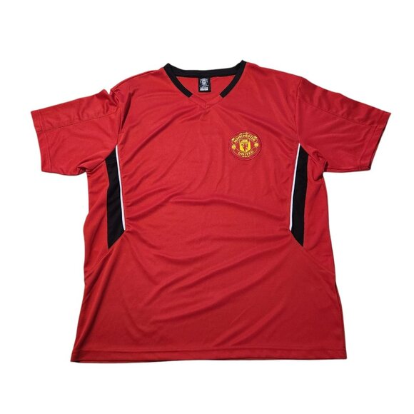 Manchester‎ United Official Soccer Jersey Red Mens Size Large NEW NWOT - Picture 1 of 10